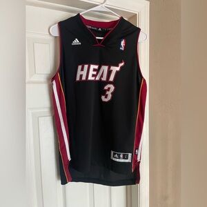 Adidas Miami Heat Dwayne Wade Youth Basketball Jersey